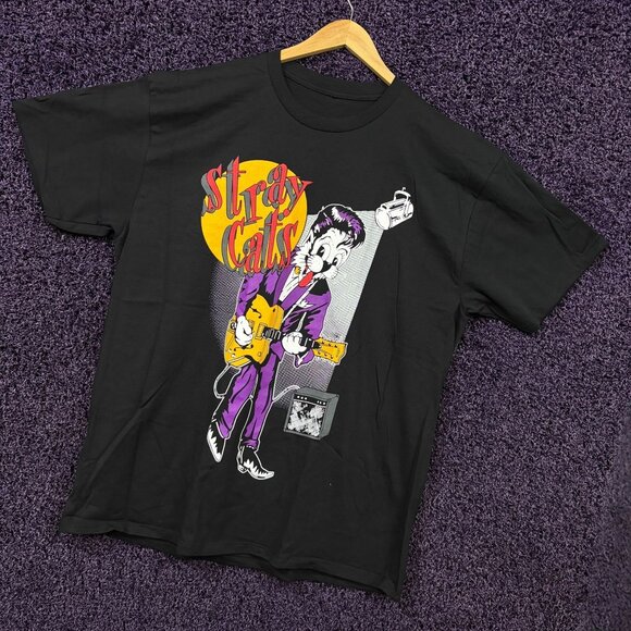 Stray Cats Runaway Boys Album Rockabilly Band T-Shirts XL - Picture 3 of 4